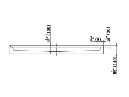 60" x 30" CENTRE Shower Base - Image 5